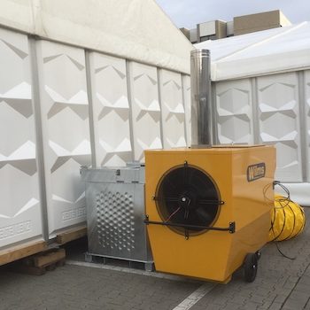 Heizgerät mieten Saarland klein